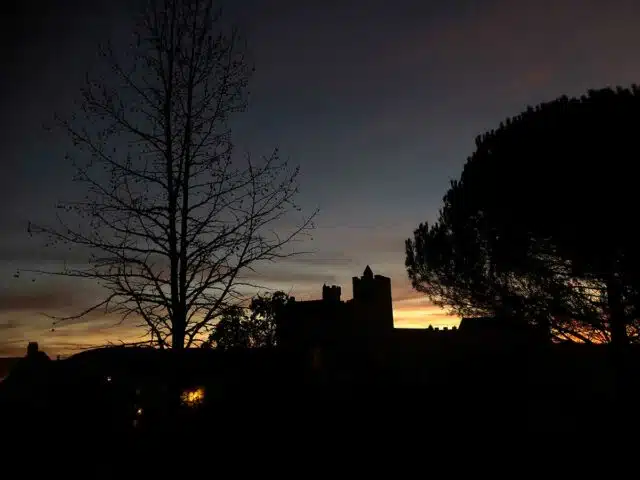 Coucher-de-soleil-sur-chateau-de-Beynac